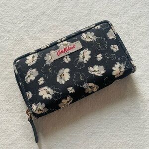 Cath Kidston Floral Zippered Fabric Wallet